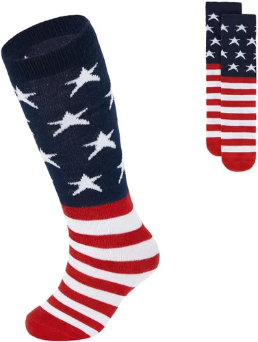 Miniatura 10 de Century Star Calcetines de fútbol de algodón para niños y jóvenes, calcetines de tubo suave, hasta la rodilla, calcetines deportivos largos