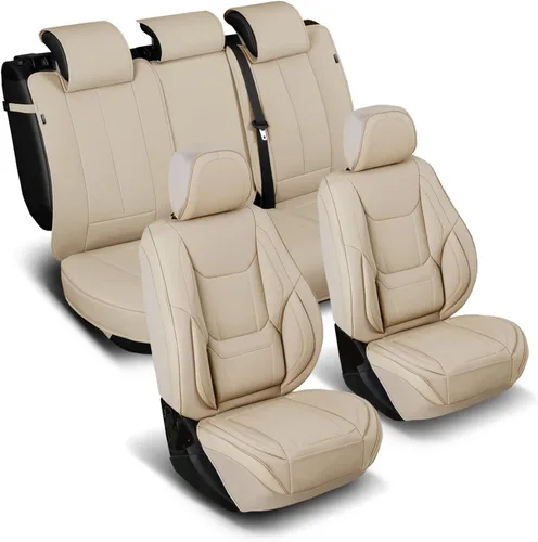 Miniatura 8 de Coverland Fundas de asiento de automóvil personalizadas compatibles con BMW X1 2013-2025, funda de asiento impermeable de espuma viscoelástica