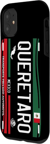 Miniatura 2 de Placa de matrícula Querétaro para iPhone 11, Querétaro México, Carcasa Querétaro