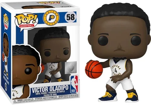 Funko POP NBA: Indiana Pacers - Victor Oladipo, Multicolor, 3.75 pulgadas