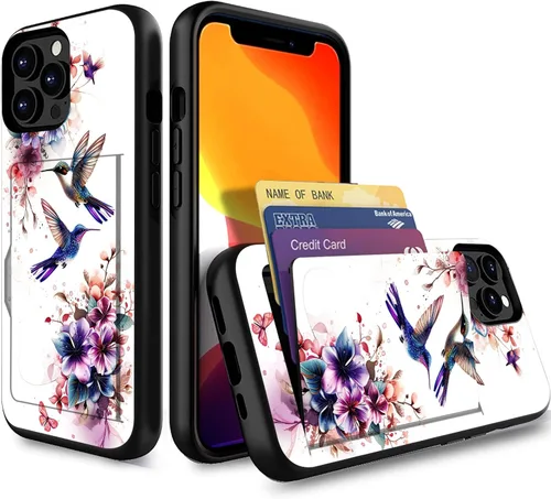 Miniatura 33 de Funda para iPhone Air, funda tipo cartera con ranura para tarjeta oculta, a prueba de golpes, TPU y PC, funda protectora de doble capa para iPhone