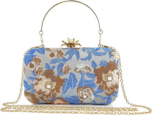 Miniatura 25 de Cartera de mano de mujer para la noche, de diseño, bolso de mano para damas, para fiestas, casamientos, ideal para regalar Hand Bag, Lady, Party