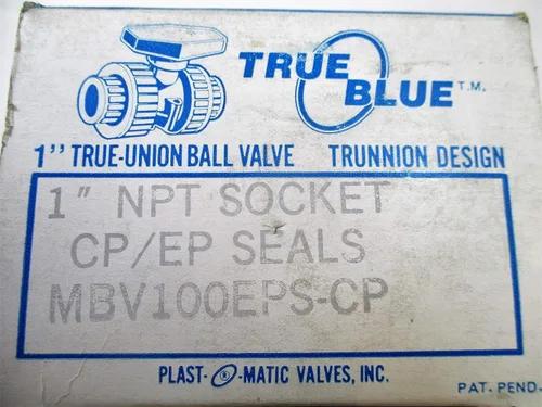 Miniatura 2 de MBV100EPS-CP 1" CPVC válvula de bola Socket EPDM nuevo
