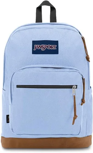 Miniatura 27 de Mochila JanSport Right Pack - Mochila duradera para el día con bolsillo acolchado para portátil de 15 pulgadas, Rosa brumosa, Tamaño único