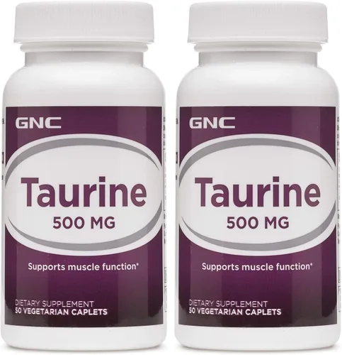 Miniatura 4 de GNC Taurina 500mg, 50 comprimidos, apoya la función muscular