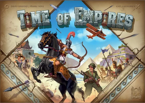 Miniatura 2 de Juego de mesa Time of Empires Juego de estrategia de civilización en tiempo real Juego de colocación de trabajadores impulsado por aplicaciones