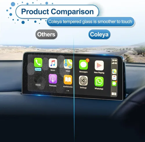 Miniatura 6 de Protector de pantalla CX5 2021-2025 para Mazda CX-5 (2.5 S Select/Preferred/Carbon/Premium/Carbon/Turbo) Pantalla táctil de 10.25 pulgadas, vidrio