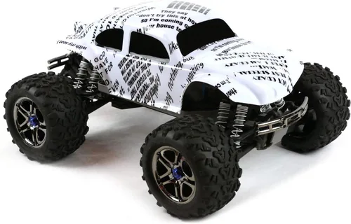 Miniatura 7 de SummitLink Cuerpo personalizado compatible con escala 1/10 1/8 RC coche o camión (camión no incluido) (abejorro amarillo)