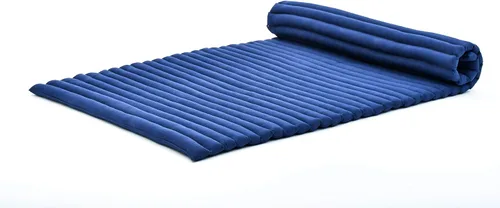 Miniatura 27 de Leewadee - Colchón plegable - Futón japonés enrollable -Alfombra de tatami triple pliegue - Cama de piso para invitados - Colchón de camping