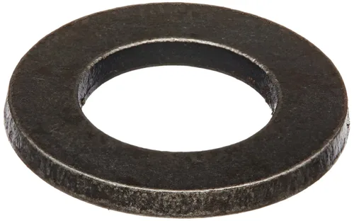 Miniatura 2 de Small Parts Arandela plana de acero inoxidable 18-8, acabado de óxido negro, tamaño del orificio de 1/2", diámetro interior de 1-7/32", diámetro