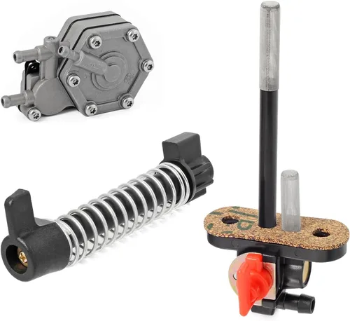 Miniatura 7 de Bomba de combustible y válvula de combustible Petcock y pomo de palanca Kit de resorte para Polaris Scrambler 500 4x4 2002-2009 Magnum 425 2x4 4x4