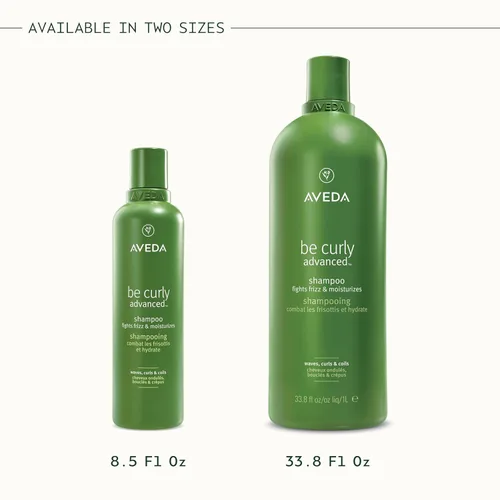 Miniatura 9 de Aveda Be Curly Advanced Shampoo Moisturizing Shampoo for Curly, Coily, Wavy Hair Gently Cleanses, Removes Build Up Fights Frizz Sulfate