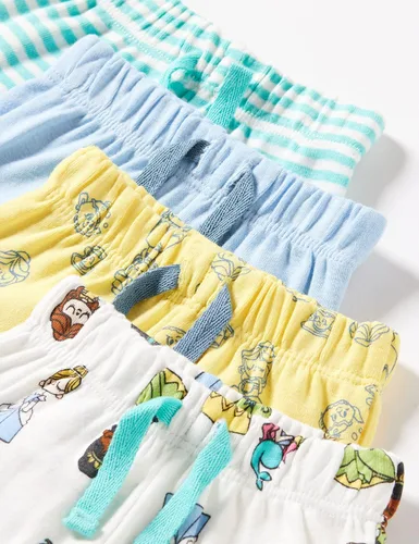 Miniatura 2 de Tienda Essentials Disney Marvel Star Wars Pantalones de princesa para bebé, paquete de 4