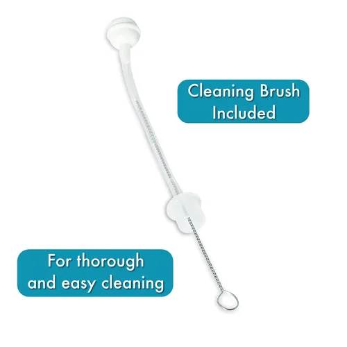Miniatura 6 de Kit de conversión de vasos para biberones anticólicos Philips Avent, 2 unidades, pezones de silicona suave de grado alimenticio, popote pesado, asas