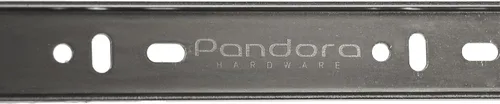 Miniatura 6 de Pandora, guías para cajones, con rodamientos de bola, de cierre suave, extensión completa de 12 pulgadas a 24 pulgadas para estantes de gabinetes