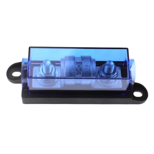 Miniatura 3 de Fusible de 80 Amperios Clase T con Bloque, Operación 150V DC, Bloque de Fusible ANL de 100A para Inversores, ATV, RV, Barco, Coches, Camiones