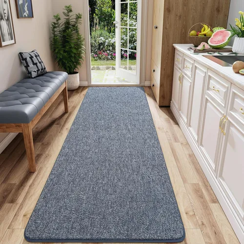 Miniatura 69 de Alfombra de pasillo lavable AROGAN de 2x8 para pasillo, alfombras largas con suave espuma viscoelástica para dormitorio, alfombras antideslizantes