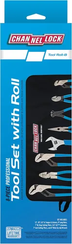 Miniatura 3 de Channellock – Juego profesional de herramientas Roll-8, 8 unidades, con rollo para herramientas