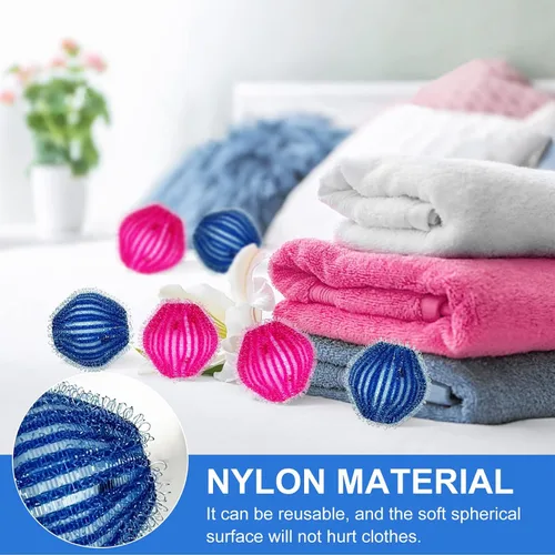 Miniatura 3 de Bolas de secadora reutilizables para lavandería, suavizan la ropa de cama de forma natural, reducen el tiempo de secado y estáticas, no tóxicas