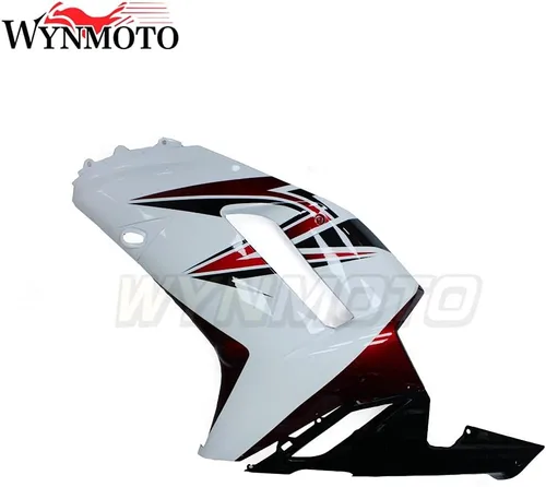 Miniatura 6 de Kit de carenado completo de plástico blanco y rojo para Kawasaki ZX6R 2007 2008 ZX636R 07 08 zx-6r 636, molde de inyección de plástico ABS