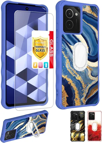 Miniatura 41 de Aroepurt Funda compatible con Gabb Phone 3 Pro Phone Case Stand Cover [Protección gruesa de silicona suave] [Cambio de forma multidireccional 3D]