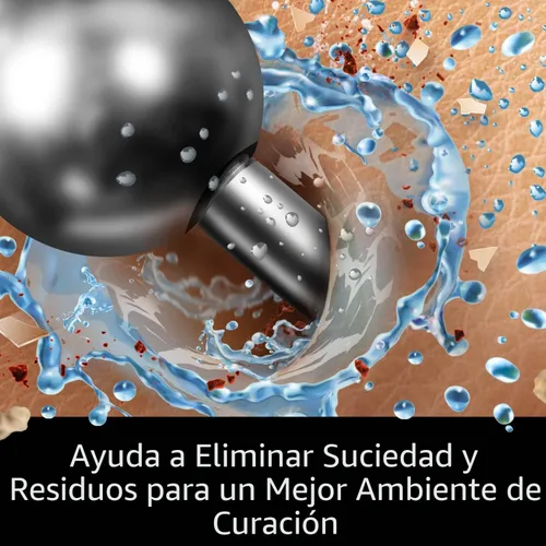 Miniatura 3 de MediCleanse Aerosol salino estéril para el cuidado posterior de perforaciones en pulverización de niebla fina, 7.5 onzas, todo natural, sin alcohol