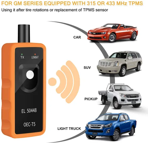 Miniatura 2 de Herramienta de activación y restablecimiento LAUNCH TPMS para sensor de presión de neumáticos GM, herramienta de programación y entrenamiento
