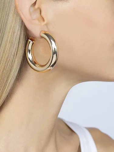 Miniatura 2 de JANIS BY Janis SAVITT - Pendientes de aro grandes pulidos