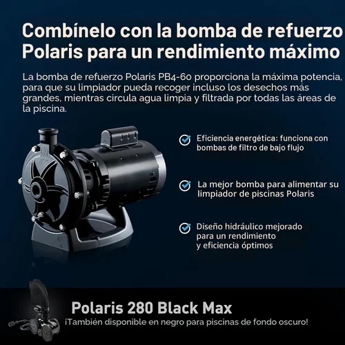 Miniatura 7 de Limpiador de Piscina Polaris Vac-sweep lateral de presión 280
