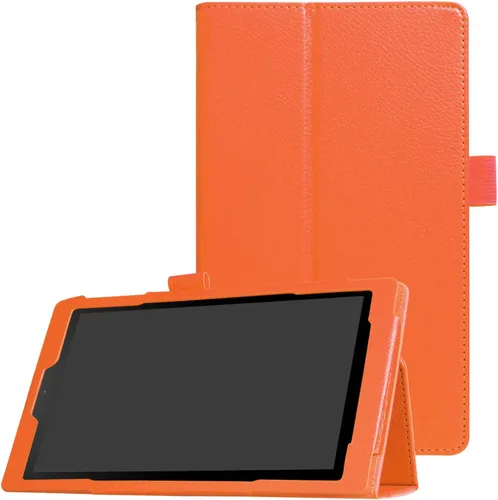 Miniatura 10 de Funda para tablet Amazon Kindle Fire HD8 6ª 7ª 8ª generación (versión 2016/2017/2018), funda de piel ligera con soporte folio ultradelgado