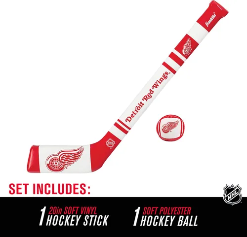 Miniatura 2 de Franklin Sports NHL Team juego de palos de hockey blandos mini - Palo y pelota de espuma de mini hockey blandos del equipo NHL - Gran juguete