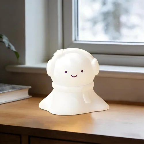 Miniatura 11 de Happy Duck Luz de noche con sombrero Regalo de cumpleaños Lámpara de silicona linda Dormitorio Luz de sueño LED Niños Linda luz nocturna Luz