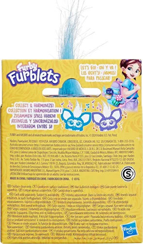 Miniatura 4 de Furby Furblets Dah-Tee Mini Friend, más de 45 sonidos, música country, solo habla furbish, juguetes de peluche electrónicos para niñas y niños