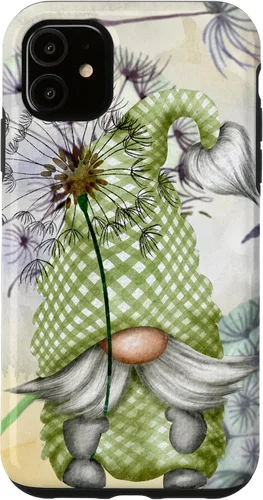 Miniatura 8 de Cute Gnome Dandelion Flower Pattern for Women Mom Aesthetic Case for iPhone 17