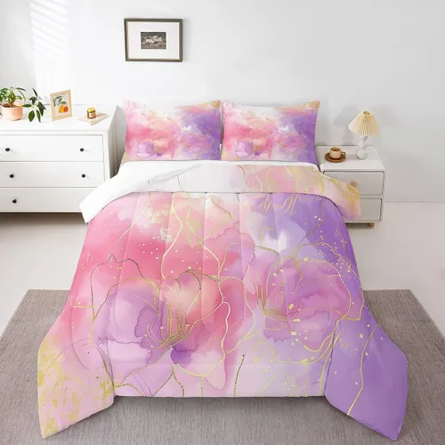 Miniatura 41 de Juego de edredón de videojuegos para niños, niñas y hombres, juego de ropa de cama con estampado de consola de videojuegos negro, decoración