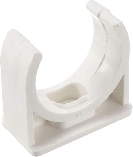 Miniatura 14 de 80 abrazaderas para tuberías de agua de PVC en forma de U, clips para tubos de 1/4 de pulgada (0.630 in), bandejas de TV, soporte de tubo Pex