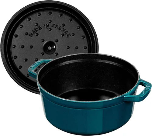 Miniatura 5 de Staub Cocotte Redondo 9.4 in La Mer
