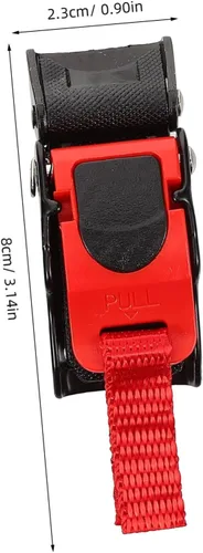 Miniatura 3 de STOBAZA Accessories 2pcs Motorcycle Quick Release Buckle Chin Strap Clip Easy to Install Stainless Steel