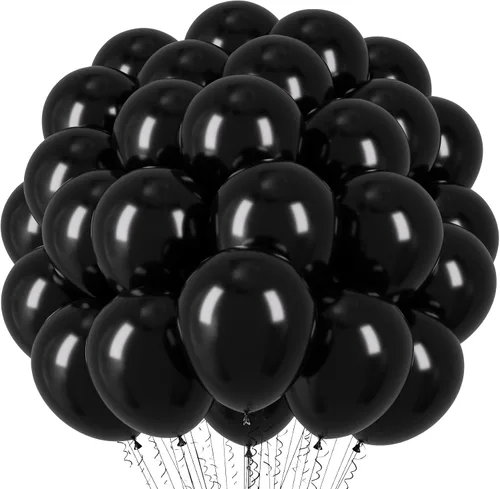 Miniatura 131 de Voircoloria - Globos azul bebé claro, paquete de 66 globos de 12 pulgadas de látex para fiestas para niños y niñas, para cumpleaños, baby shower, 16
