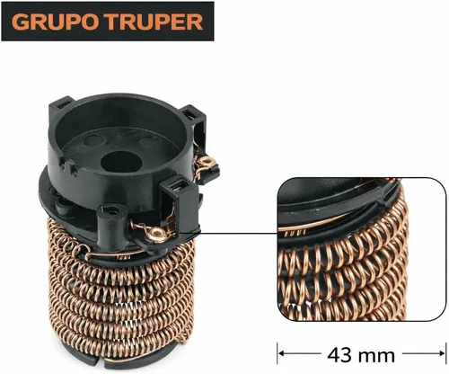 Miniatura 4 de Foset Resistencia de repuesto para ducha eléctrica REGEL-4 y REGEL-6, base de nailon, 4 ajustes de temperatura, 5,400 W, 2.992 in de altura, 1.693