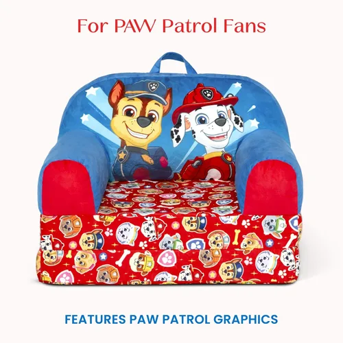 Miniatura 7 de Delta Children - Silla abatible PAW Patrol Cozee Buddy para niños - Certificado Greenguard Gold, azul