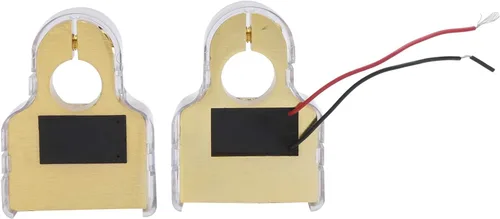 Miniatura 5 de Kit de conectores de terminales de batería de coche con voltímetro digital 0/4/8/10 AWG chapado en oro A (dorado)