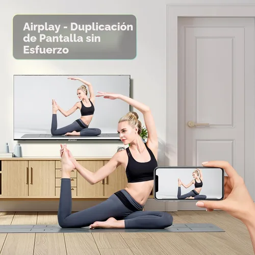 Miniatura 7 de SANSUI 24 pulgadas 768P DLED Smart WebOS TV Televisión pequeña con Chromecast incorporado WebOS hub compatible con HomeKit Compatible