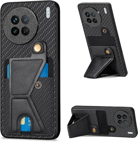Miniatura 108 de Funda para Xiaomi Poco M5s 4G, Funda para Redmi Note 10 4G / Note 10S 4G / Note 11 SE (India) Funda de cuero PU ranuras para tarjetas Soporte