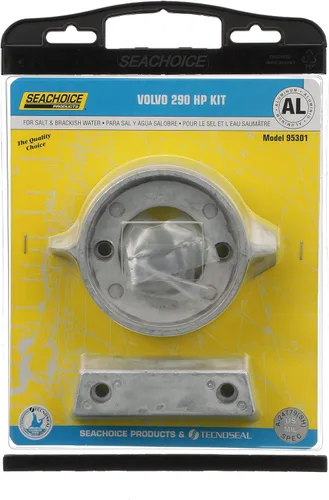 Miniatura 2 de Seachoice Kit de ánodos, Volvo 290hp, aluminio, libre de cadmio, respetuoso con el medio ambiente