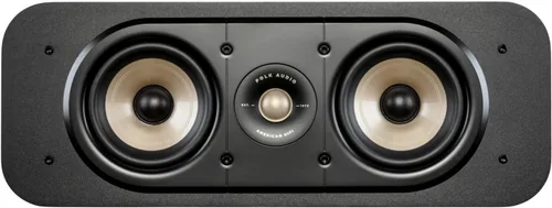 Polk Signature Elite ES30 - Altavoz de canal central, altavoces de cine en casa, certificado Hi-Res Audio, compatible con Dolby Atmos y DTS:X,