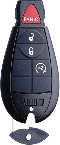 Miniatura 8 de MechanMagic Llavero FOBIK de repuesto compatible para Dodge Ram 1500 2500 3500 Camión 2009-2012 Journey Challenger Grand Caravan Jeep Grand Cherokee