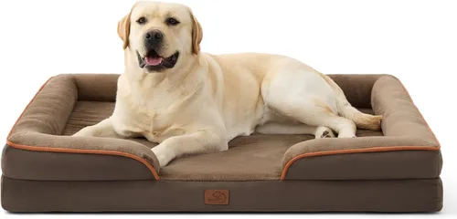 Miniatura 41 de Bedsure Cama ortopédica XL para perros extragrandes, cama lavable para perros y gatos, impermeable, cómodo sofá para perros con funda extraíble