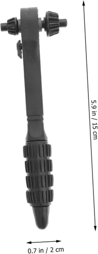 Miniatura 5 de Herramienta de llave de portabrocas 2 en 1 Llave de trinquete para un fácil ajuste manual