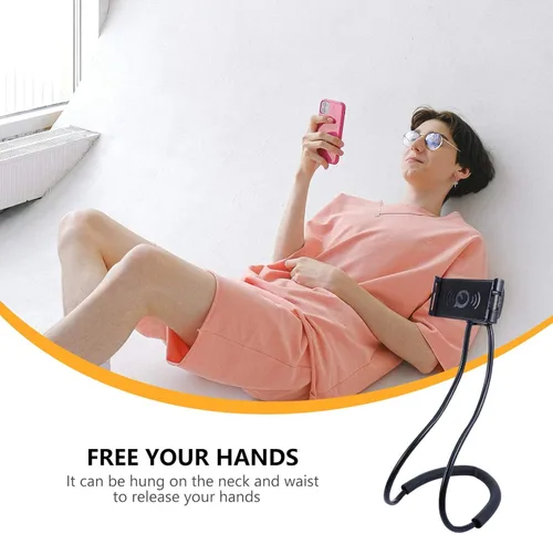 Miniatura 5 de Hemobllo Soporte para teléfono móvil - Soporte para teléfono celular Lazy Soporte para teléfono celular Soporte universal para teléfono